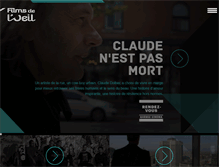 Tablet Screenshot of filmsdeloeil.com